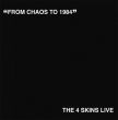 4 Skins "From Chaos To 1984" (UK Import/Vinilo Blanco)