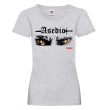 Asedio "Fuego" (Chica/T-shirt gris)