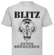 Blitz "Never Surrender" (Hombre/T-shirt Gris)