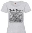 Brutal Siegers "Caras Sucias" (Chica/T-shirt Gris)