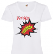 The Business "Smash The Discos" (Chica/T-shirt Blanca)
