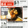 Condemned 84 "Blood On Yer Face!" (Color Vinyl)