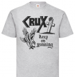 Crux "Keep on running" (Hombre/T-shirt gris)