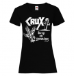 Crux "Keep on running" (Chica/T-shirt negra)