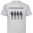 L'infanterie Sauvage "Chansons A Boire" (Hombre/T-shirt Gris)