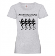 L'infanterie Sauvage "Chansons a boire" (Girl/T-shirt grey)