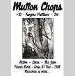 Mutton Chops #10 (White)