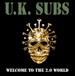 UK Subs "Welcome to the 2.0 World" (Logo verde)